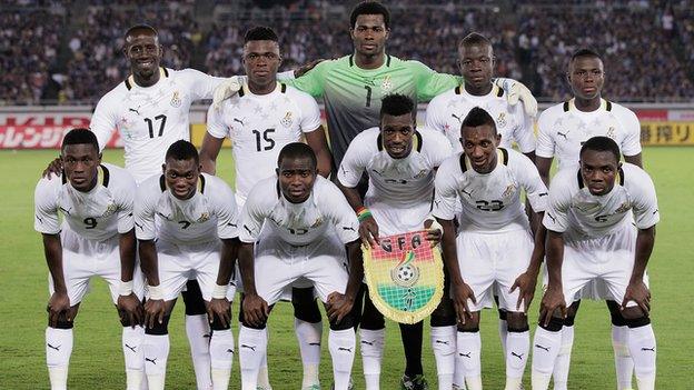 The Ghana football team