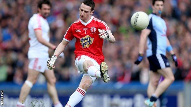 Tyrone goalkeeper Niall Morgan gets surprise call-up to Ireland squad