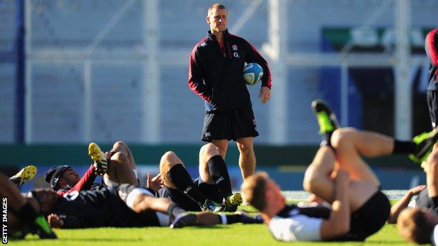 England head coach Stuart Lancaster