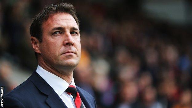 Cardiff City manager Malky Mackay