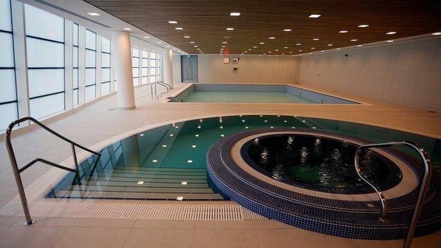 Indoor swimming pools at St George's Park