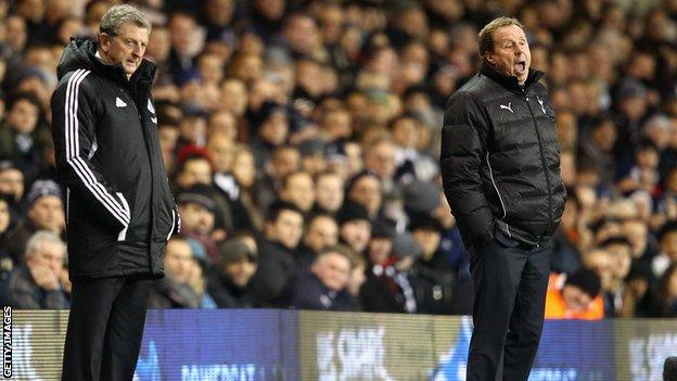 Roy Hodgson and Harry Redknapp