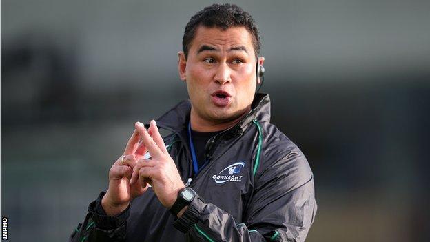 Connacht coach Pat Lam