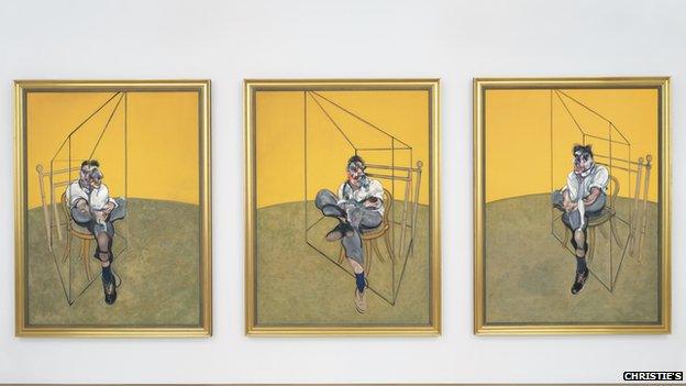 Three Studies of Lucian Freud, Francis Bacon