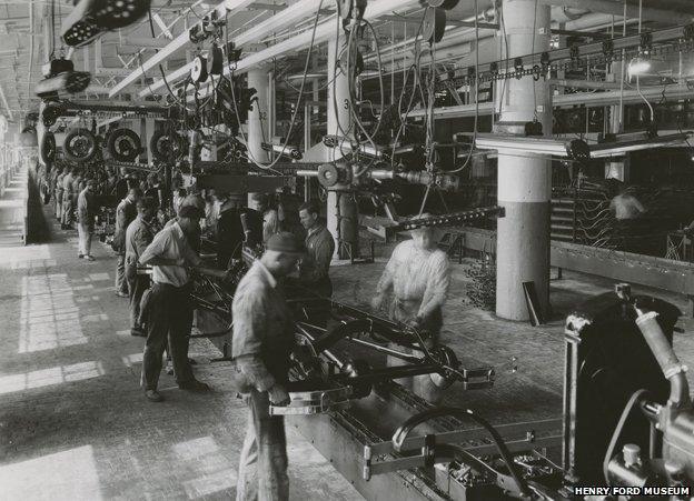 Assembly line 1930