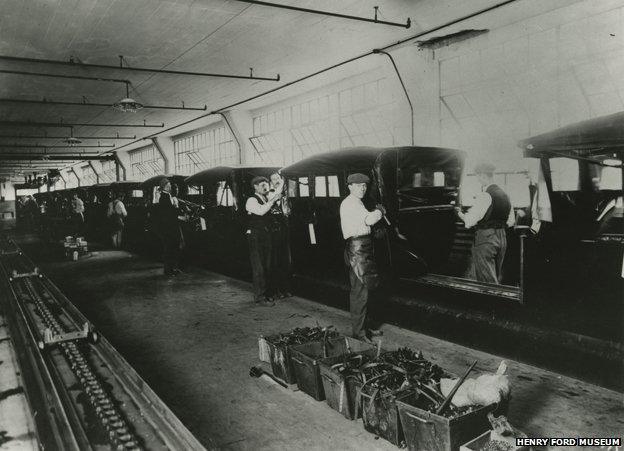 Assembly line 1914