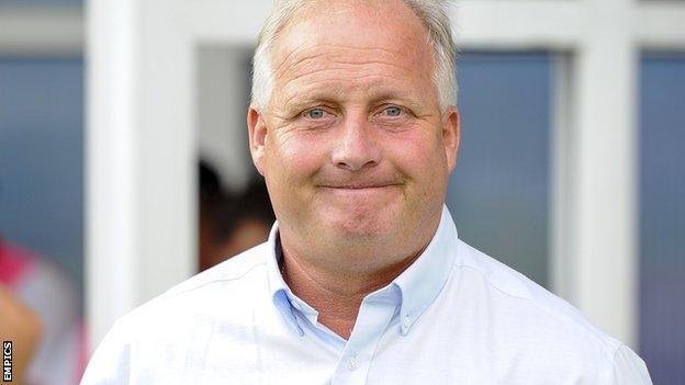 Bury manager Kevin Blackwell