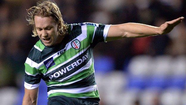 London Irish points machine Myles Dorrian