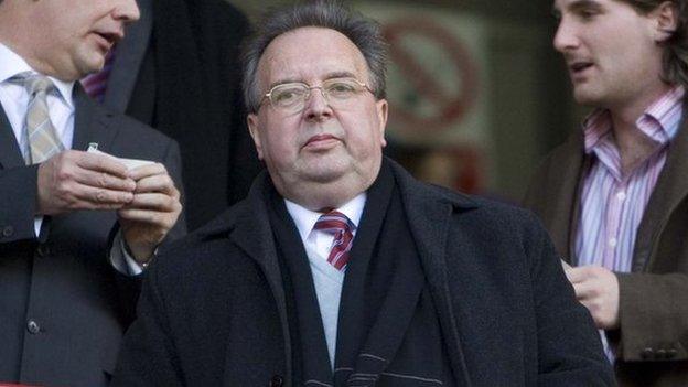 Former Dunfermline owner Gavin Masterton