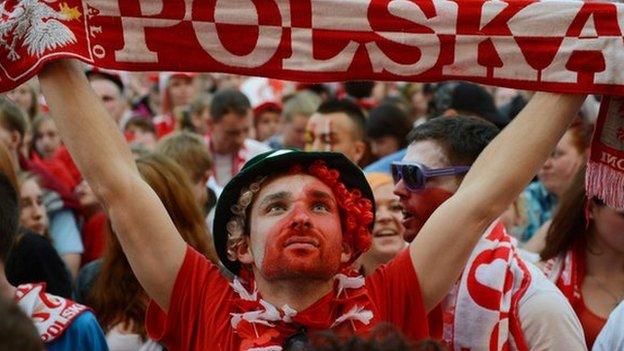 Poland supporter