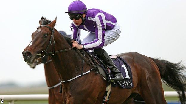 The 2012 Derby winner, Camelot, has been retired