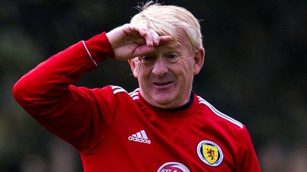 Scotland manager Gordon Strachan