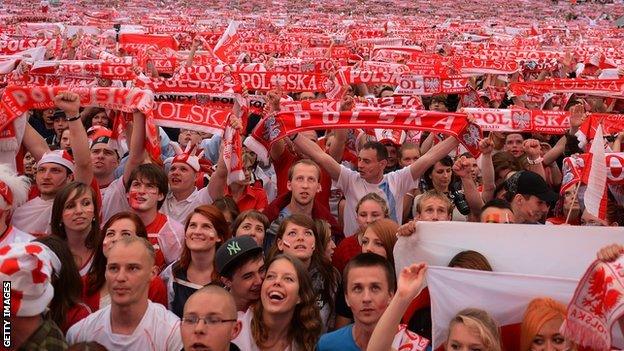 Poland supporters