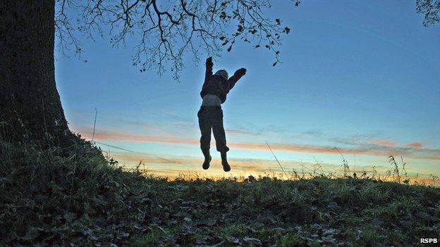 child in nature