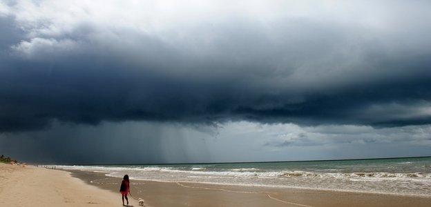 Weather in Recife beach