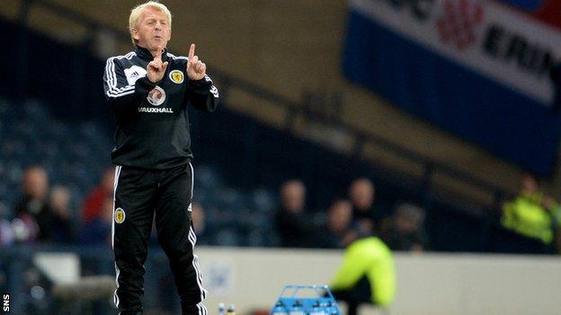 Scotland manager Gordon Strachan