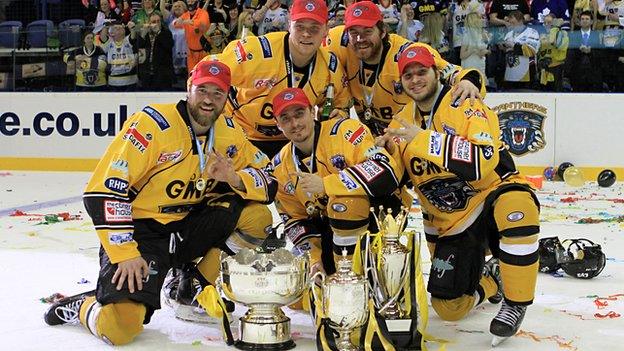 Nottingham Panthers won the Elite League trophy in April