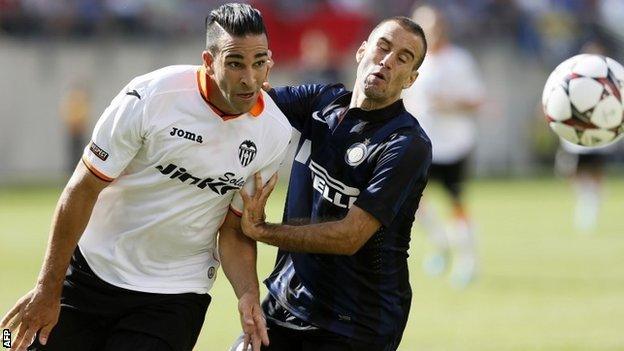 Valencia's Adil Rami