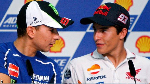 Jorge Lorenzo & Marc Marquez