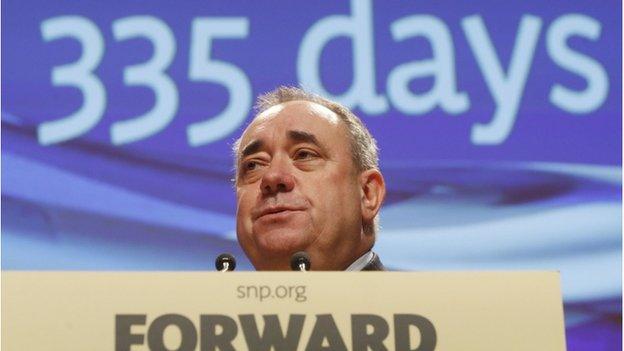 The SNP are counting down to the independence referendum