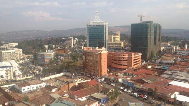 Kigali skyline