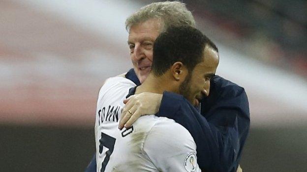 Andros Townsend helped Roy Hodgson's England secure World Cup Qualification