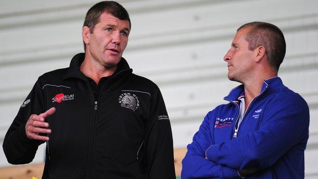 Rob Baxter and Stuart Lancaster