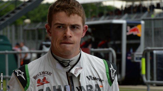 Force India's Paul Di Resta