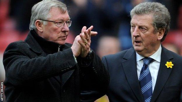 Sir Alex Ferguson and Roy Hodgson