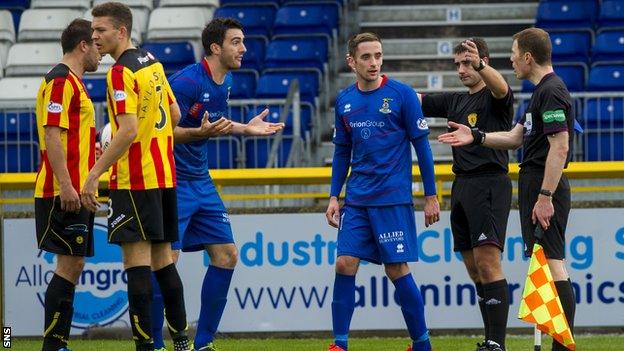 Inverness v Partick Thistle