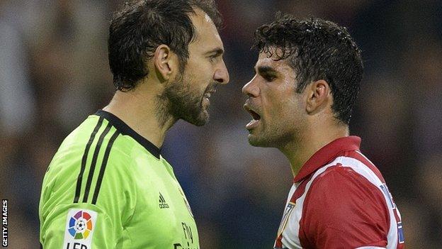 Diego Costa (right)