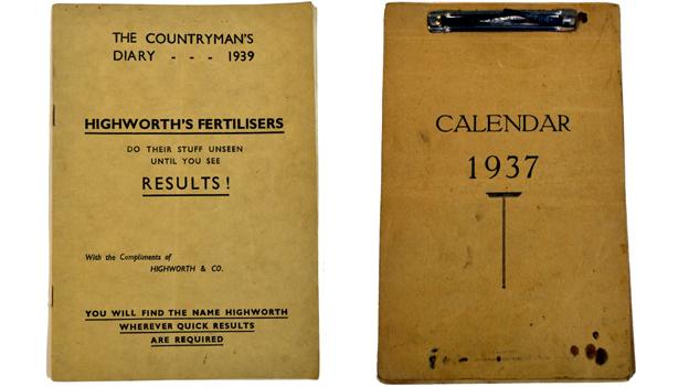 Countrymen's diary and Calendar 1937