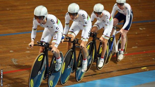 Great Britain women's pursuit team