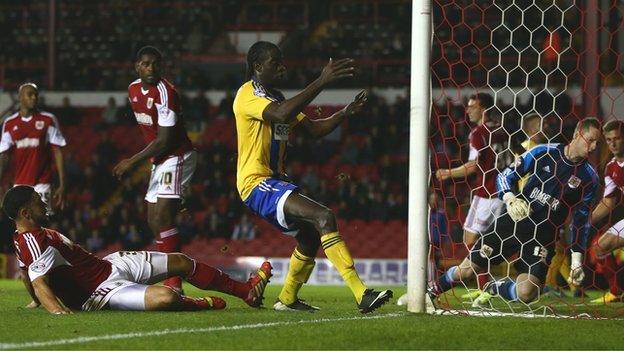 Clayton Donaldson scores