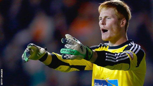 Bolton Wanderers goalkeeper Adam Bogdan