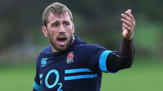 England captain Chris Robshaw