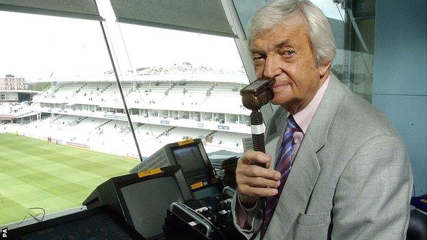 Commentary legend Richie Benaud