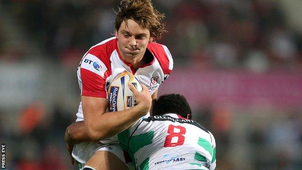 Ulster forward Iain Henderson suffers a toe injury