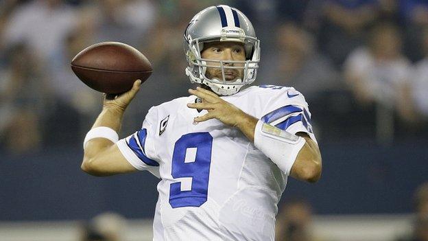 Dallas Cowboys quarterback Tony Romo