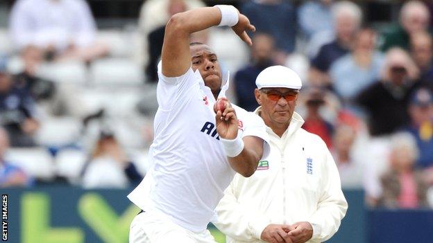 Essex left-arm seamer Tymal Mills