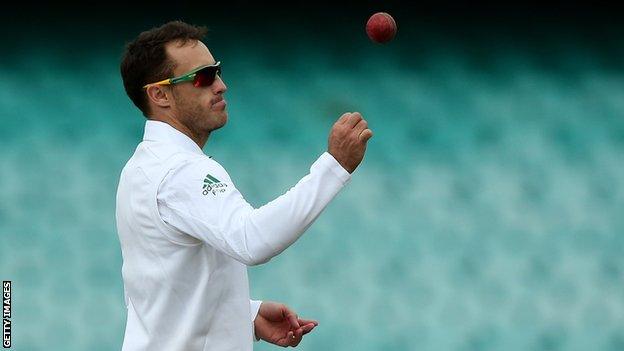 South Africa's Faf du Plessis