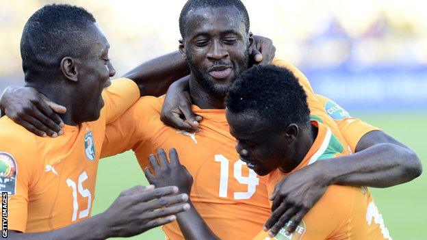 Yaya Toure of Ivory Coast