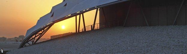 Football stadium in Qatar