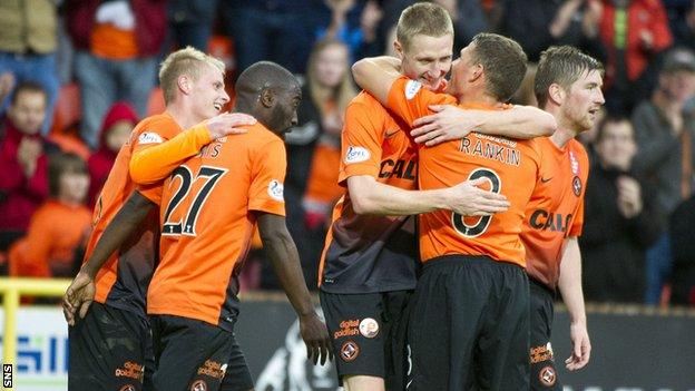 Dundee United beat St Mirren 4-0 at Tannadice