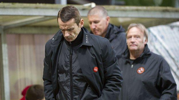 St Mirren boss Danny Lennon