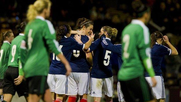 Scotland beat Northern Ireland 2-0 at Fir Park