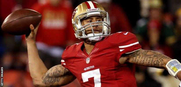 Colin Kaepernick, San Francisco 49ers quarterback