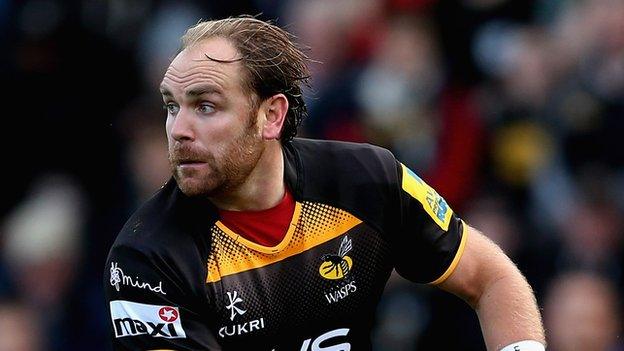 Andy Goode in action for Wasps against Leicester