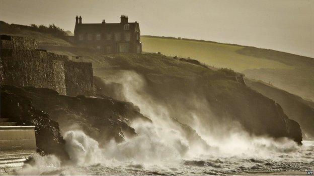 Coast at Porthleven, Cornwall