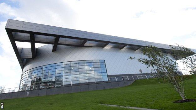 The Sir Chris Hoy Velodrome in Glasgow